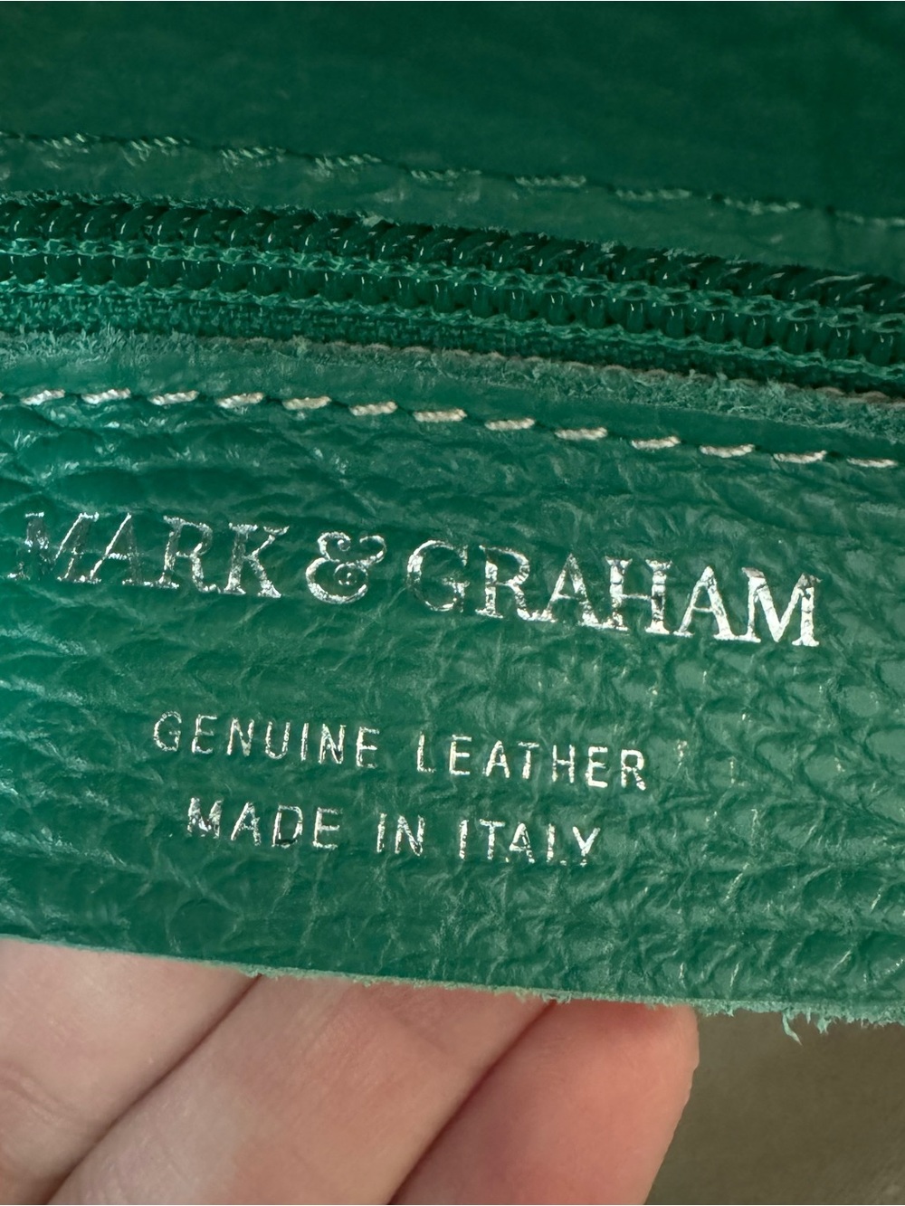 Mark & Graham Elisabetta Slouch Leather Tote Hand Bag - Picture 4 of 8